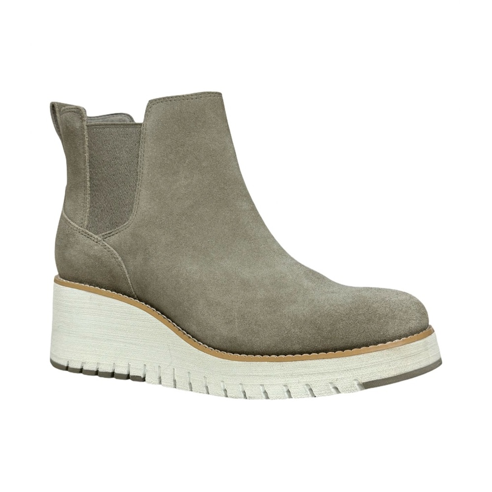 Cole Haan ZEROGRAND City
Suede Wedge Platform Bootie Boot